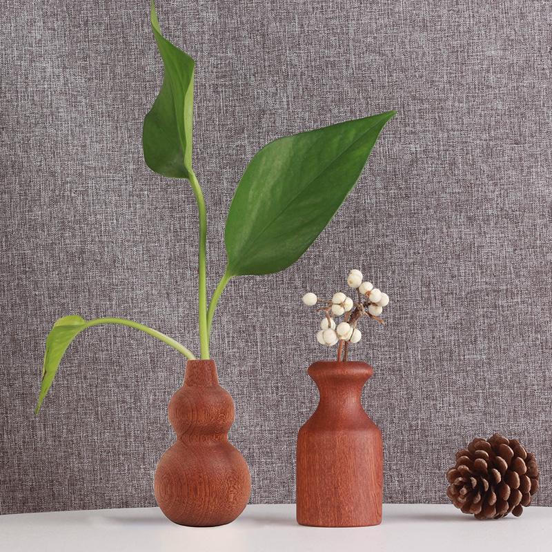 1 шт. деревянная ваза, украшение для дома, цветочный горшок, минимализм, композиция из растений, бутылка для хранения цветов, скандинавский настольный орнамент