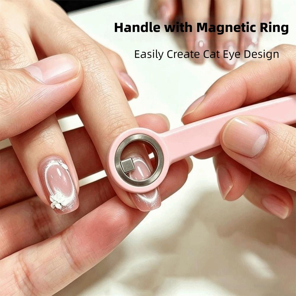Strong Power Hollow Circle Stick Long Handle Nail Ring Magnet Nail Art Magnet Nail Art Beginner