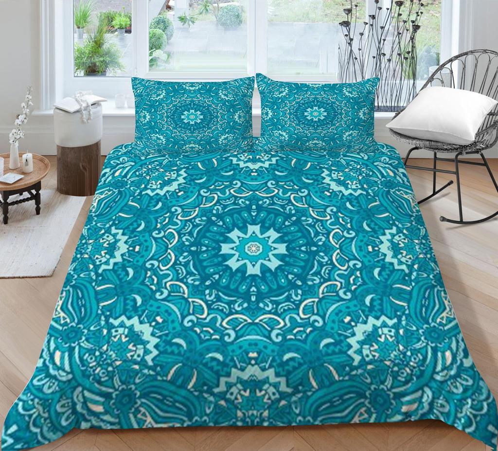 Boho Duvet Cover Design Bedding Cover Set Boho Bedding Man Woman Single Double Size Quilt Cover Set Pillowcase