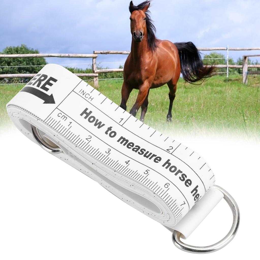 Portable Animal Weight Tape Measure Bust Height Measuring Tape Farm Equipment for Horse