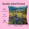 Landscape Painting Style Pillow Case Pattern Printing Pillowcase Living Room Sofa Cushion Cover Bedroom Room Decor
