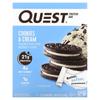 Protein Bar, Cookies & Cream, 4 Bars, 60G (2.12Oz) Each