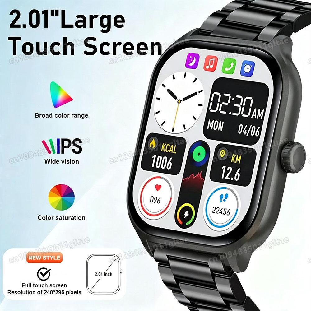 Smartwatch Men Dial to Answer Calls Calorie Tracking Heart Rate Blood Oxygen Monitoring Bluetooth Smart Watches Women Pk HT30 2