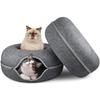 Donut Cat Bed Pet Cat Tunnel Interactive Game Toy Cat Bed Dual-use Spliceable Double-Layer Composite Structure Universal