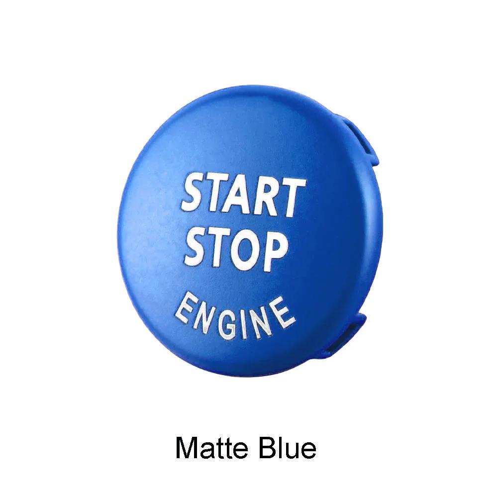 Подходит для BMW E87 E60 E83 E84 E89 E90 E91 E92 E93, кнопка запуска двигателя автомобиля, замена крышки, стоп-выключатель, аксессуары, декор автомобиля