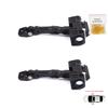 EDP1454-1 2 Pieces Front Door Stop Check Assy Limiter Strap for Skoda Fabia MK2 Roomster 5J7 Praktik 5J 5J0837249C