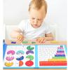 Non-Toxic Montessori Fraction Learning Math Toy Magnetic Arithmetic Teaching Aids Wooden Book Educational Toys For Children Christmas Gift