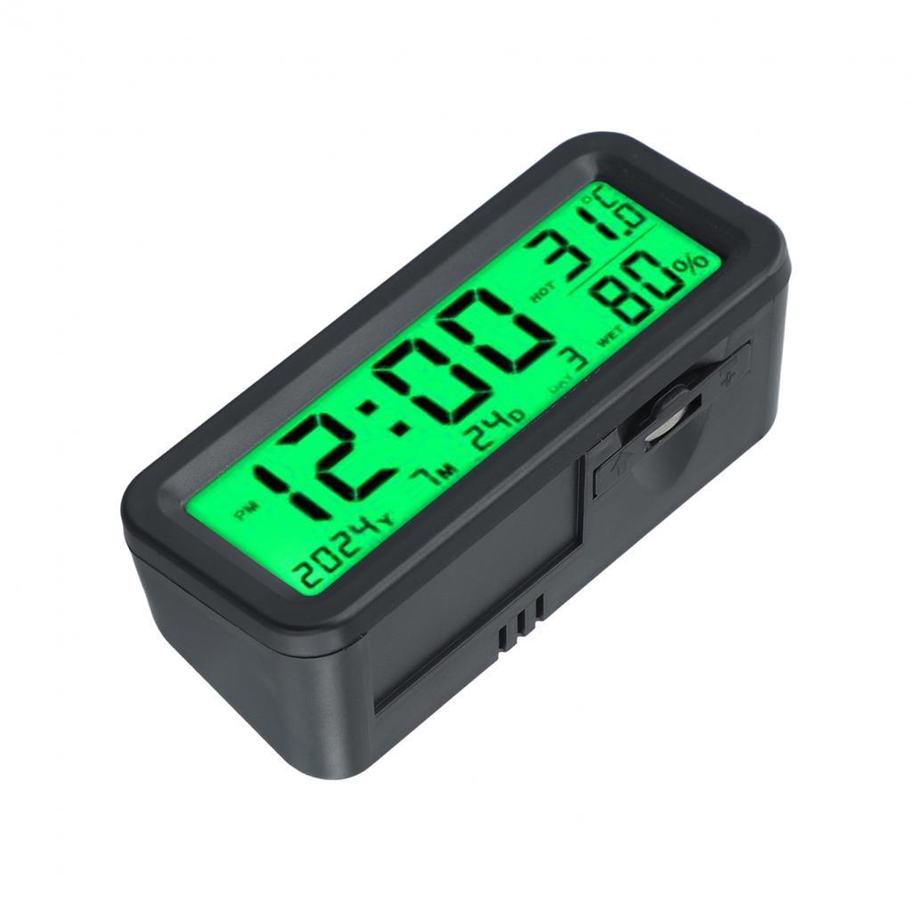 Multi Function Solar Digital Clock for Car Dashboard Displaying