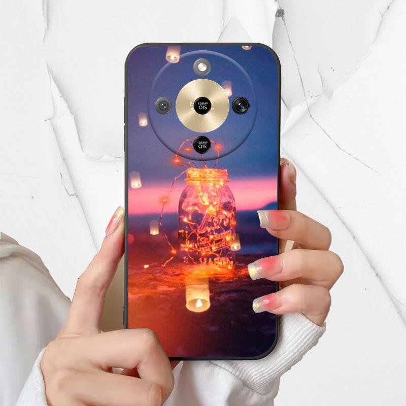 For Honor X9d Case Soft TPU Phone Case For Honor Magic8 Lite Matte Back Cover For Honor X70 Shockproof Silicone Bumper Funda