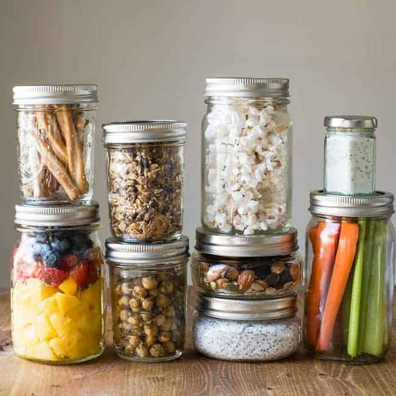 10PCS Wide Mouth Lids Mason Jar Lids Leak Proof Secure Mason Canning Jar Caps for Mason Canning Jars Kitchen Accessories