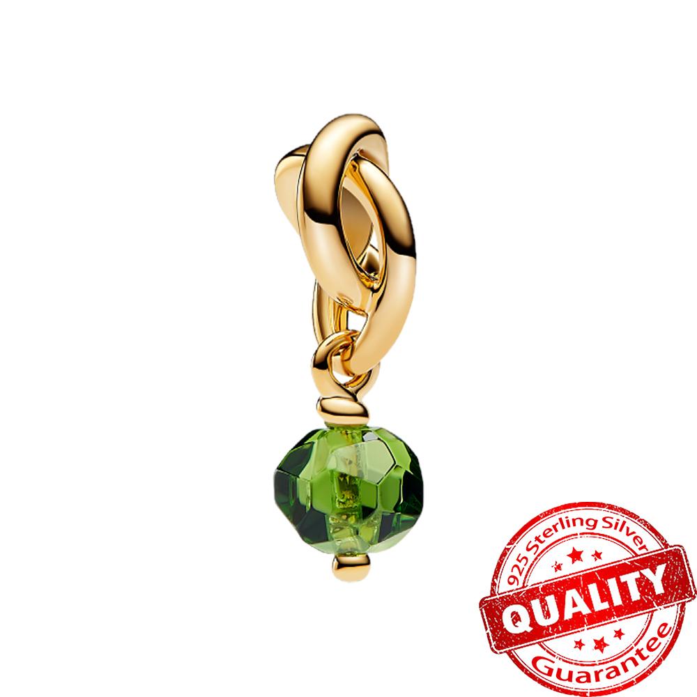 Уникальный медный разноцветный камень-талисман вечности круглый подвесной шарм подходит для оригинального браслета подарок на день рождения для девочек