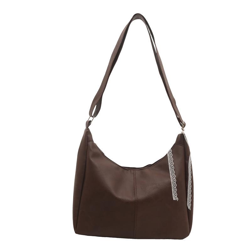 Korean Version of Large-capacity Underarm Bag Women's 2025 New Fashion Shoulder Bag Simple and Versatile Popular Commuter Tote Bag