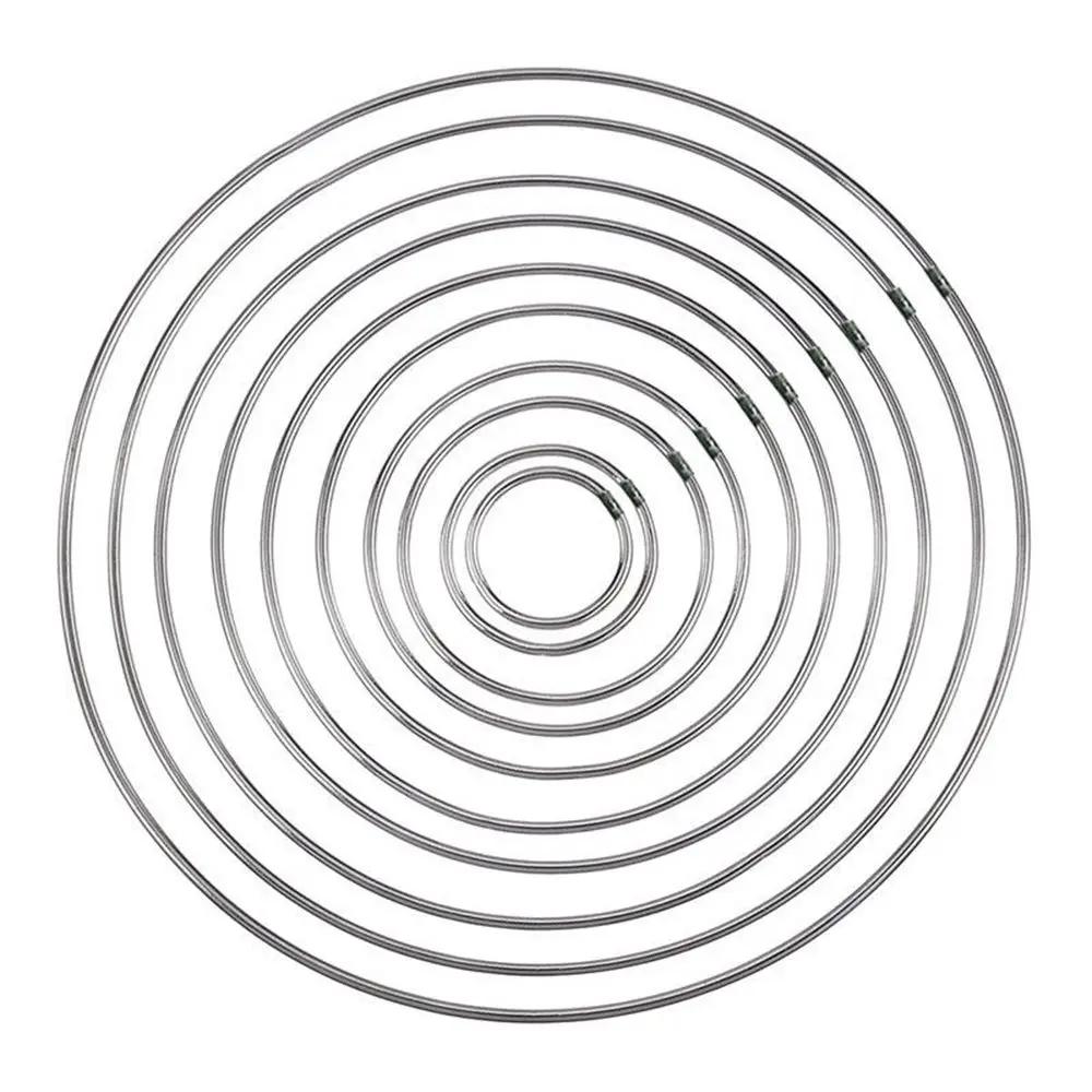 Круглое металлическое кольцо для ловца снов, разного размера, для рукоделия DIY, обруч для ловца снов