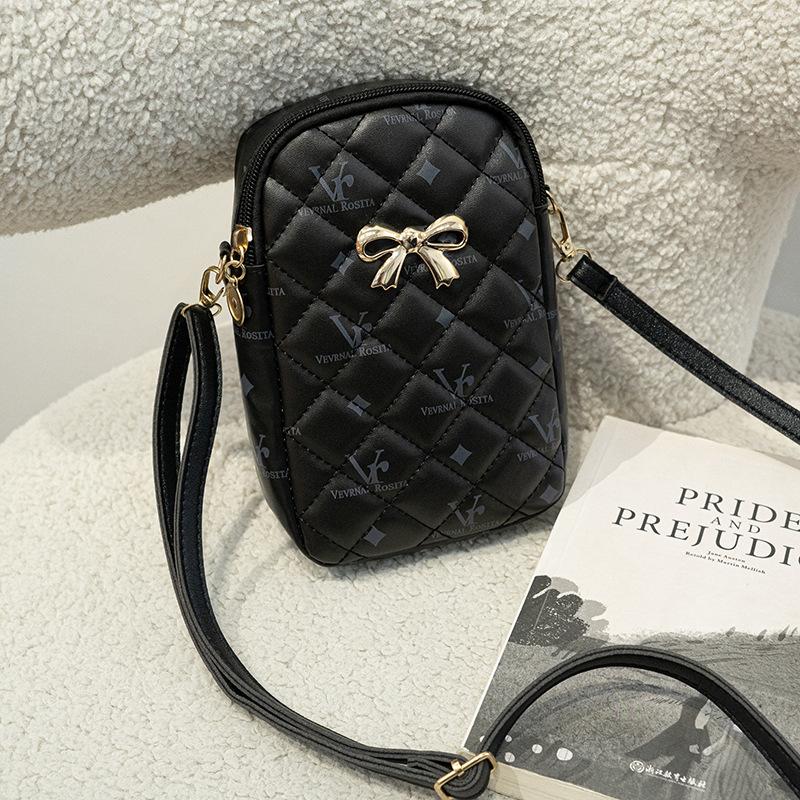 Сумка через плечо с принтом в стиле ретро, новая женская сумка, женская сумка высокого класса для мобильного телефона