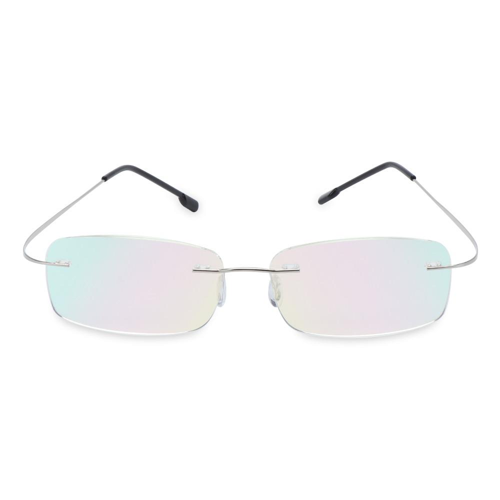 Очки Очки без оправы Очки для пресбиопов Очки для чтения Память Титан Ультралегкие