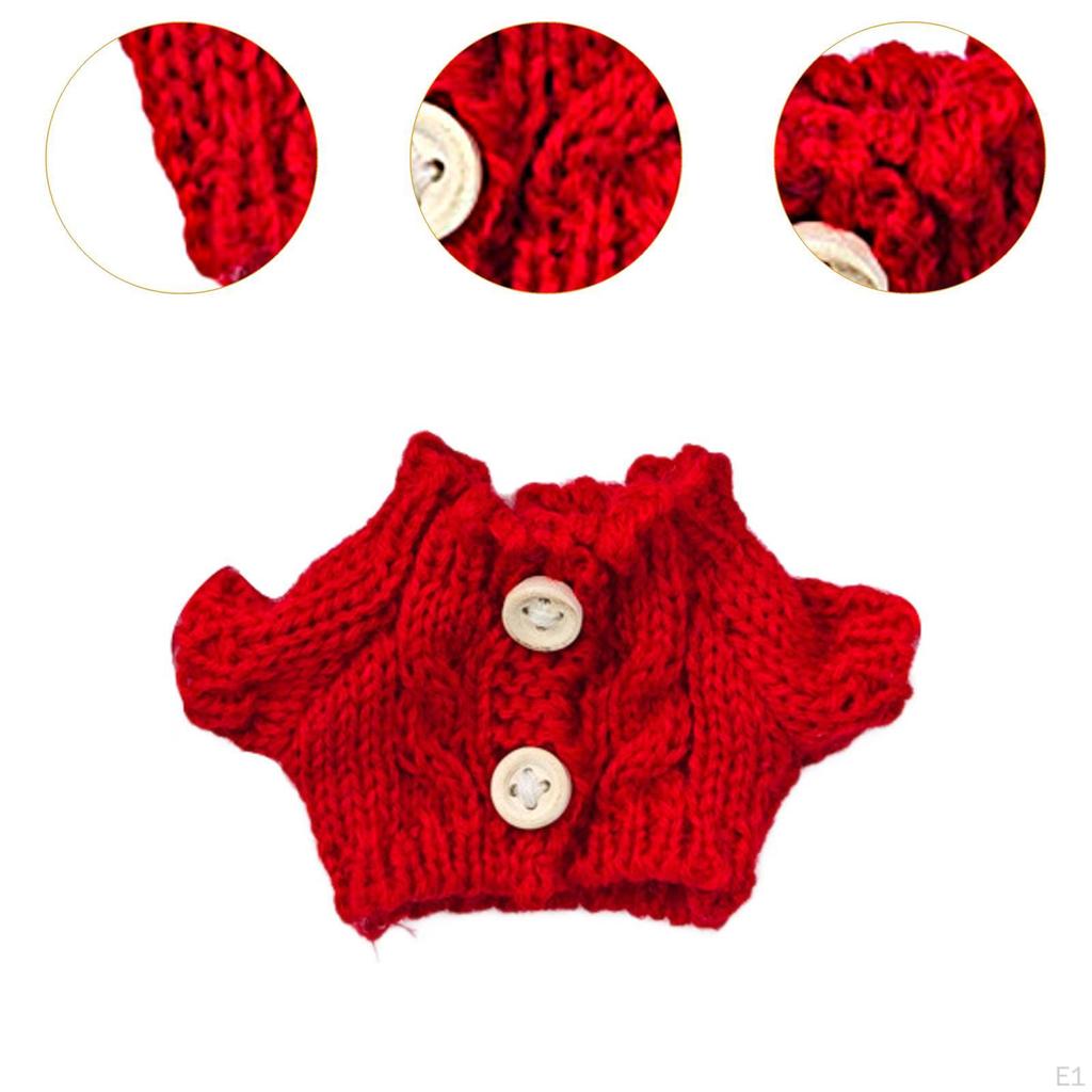 15см-17см плюшевая кукольная одежда, кукольная одежда, стильный мягкий мультяшный костюм