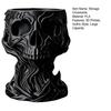 Персонализированное DIY Украшение 3D Печатный Готический Череп Декоративная Чаша-Ловец, Держатель для Хранения Ключей Статуэтки Монет Украшений, Темное Искусство Настольный Домашний