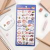 3D Cartoon Relief Sticker Assorted Style 3D Cartoon Relief Sticker Japanese style Shiba Inu sushi DIY Crystal Jelly Patch