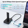 Док-станция для M.2 SSD: Двойной протокол NGFF SATA и PCIe NVME для ноутбука