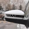 Наклейка полоса на боковое зеркало заднего вида автомобиля Кузов автомобиля Для Mercedes Benz AMG W212 W205 W246 W177 W176 W213 GLC GLE GLS ML Приветственная лазерная проекция