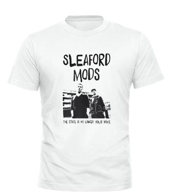 Мужская футболка Sleaford Mods Все размеры S M L XL 2XL 3XL 4XL Футболка Белая