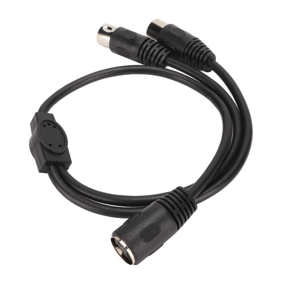 Plug and Play 5Pin Din Female to 2 5Pin Din Male DIN 5 Pin Y Splitter Recording Environments