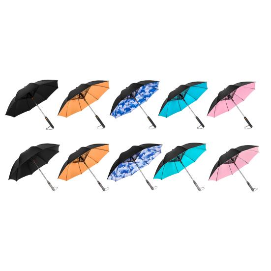 Зонт 3-в-1 для защиты от солнца с вентилятором, распылителем воды, охлаждающий вентилятор, зонт с УФ-защитой, USB-перезаряжаемая батарея, рыбалка, гольф, патио