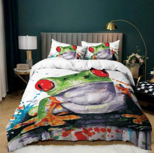 Одеяло с древесной лягушкой Doona, комплект пододеяльников, наволочка, односпальная двуспальная кровать размера «queen-size», AU
