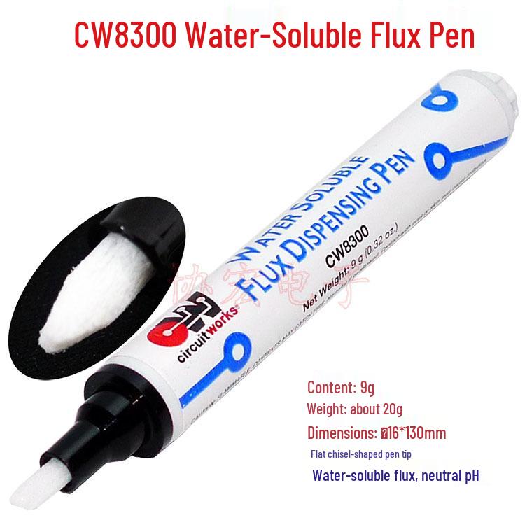 Флюс-карандаш для пайки без свинца Chemtronics CW8400 и дозатор флюса Chemtronics CW8100