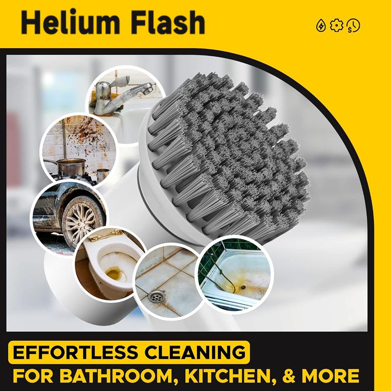 Электрическая многоцелевая щетка для уборки Кухонные гаджеты Щетки для волос Веник для ванной Туалет Бытовая беспроводная швабра для отжима