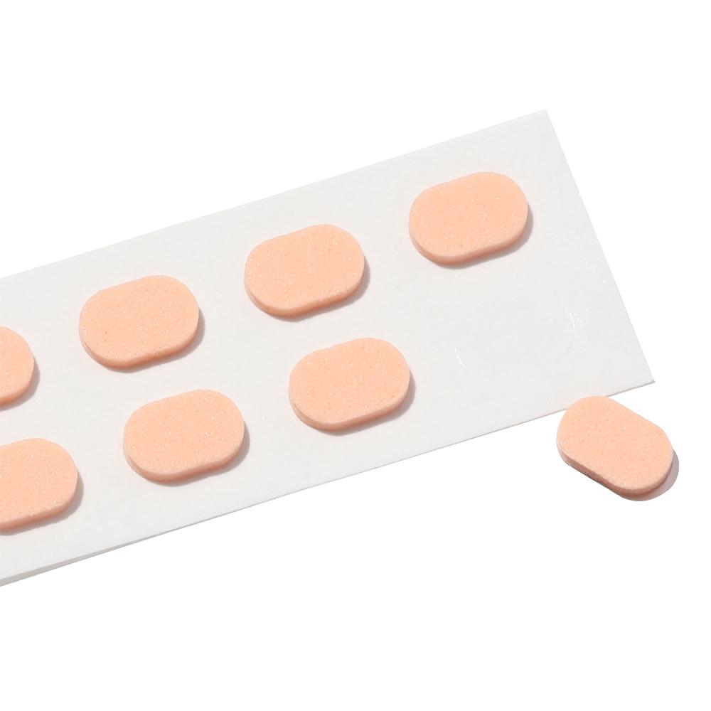 Унисекс Держатель для очков Телесный цвет/Черный Накладки для носа очков Нескользящие EVA накладки для носа Самоклеящиеся