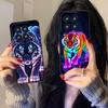 Неоновый чехол для мобильного телефона с тигром для Xiaomi 15 14 13 12 Mi 11 T Ultra Lite Pro S X 5G Цветной печатный чехол Роскошный Красивый