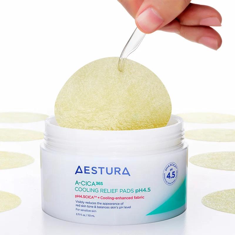 AESTURA A-CICA 365 Cooling Pack Pad pH4.5 (60 Sheets)