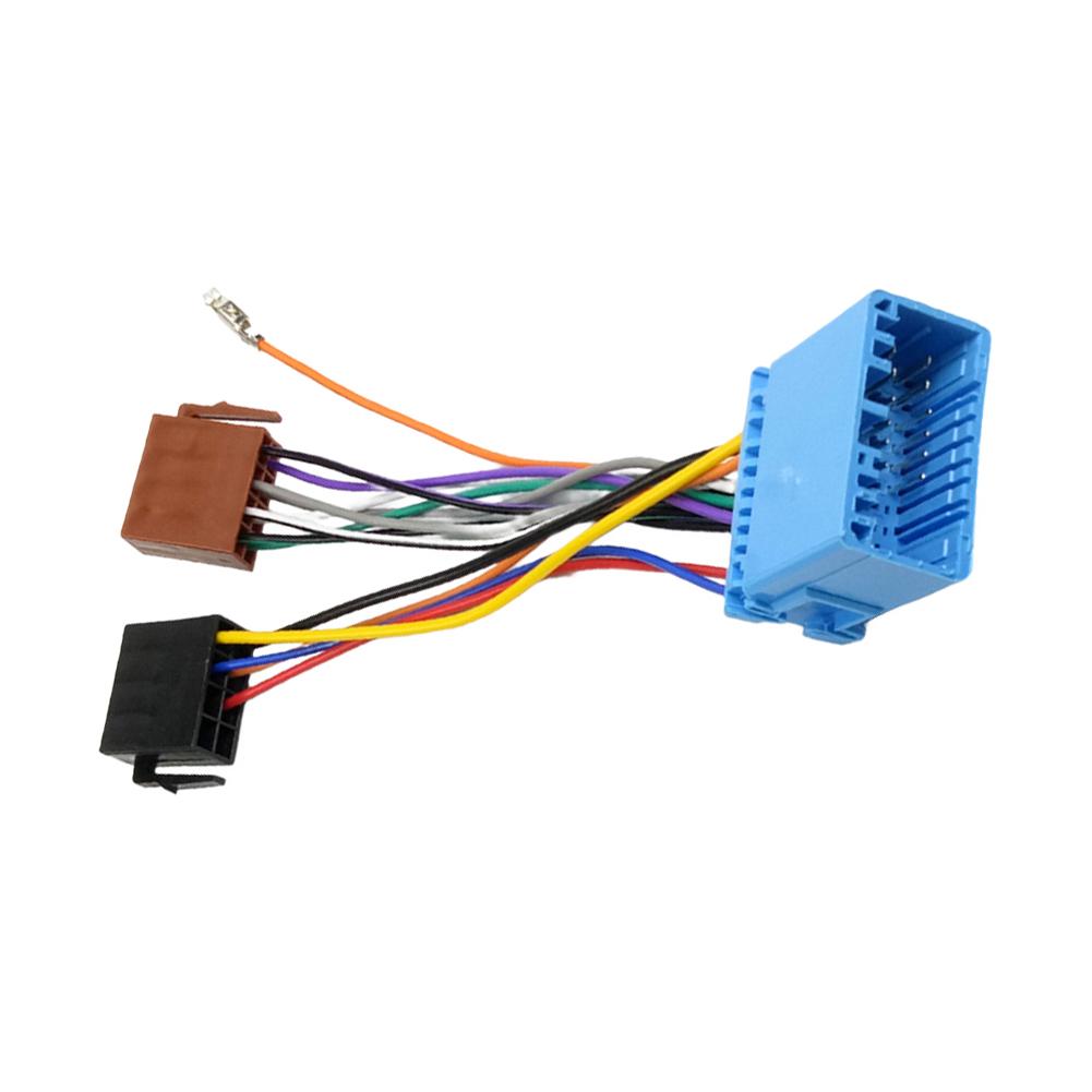 Stereo Wiring Harness Car Radio Adapter Cable Car Audio Installation Non-Deformable Cable Practical Use Quick Installation