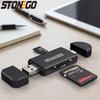 OTG Картридер для карт Micro SD USB 2.0 USB 3.0 Type C Micro USB Совместимый кардридер для карт памяти SD для смартфонов, планшетов, ПК