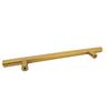 10 x Furniture handle Railing 128 mm gold