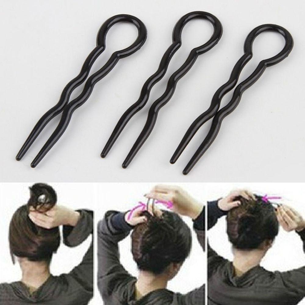 Hair Styling Hairdressing Fork Tools Hair Modelling Hair Clips U Shape Fork Tool Hair Pin Hair Fork