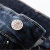 Jeanswest Мужские джинсы в американском ретро-стиле прямого кроя для улицы и повседневной носки