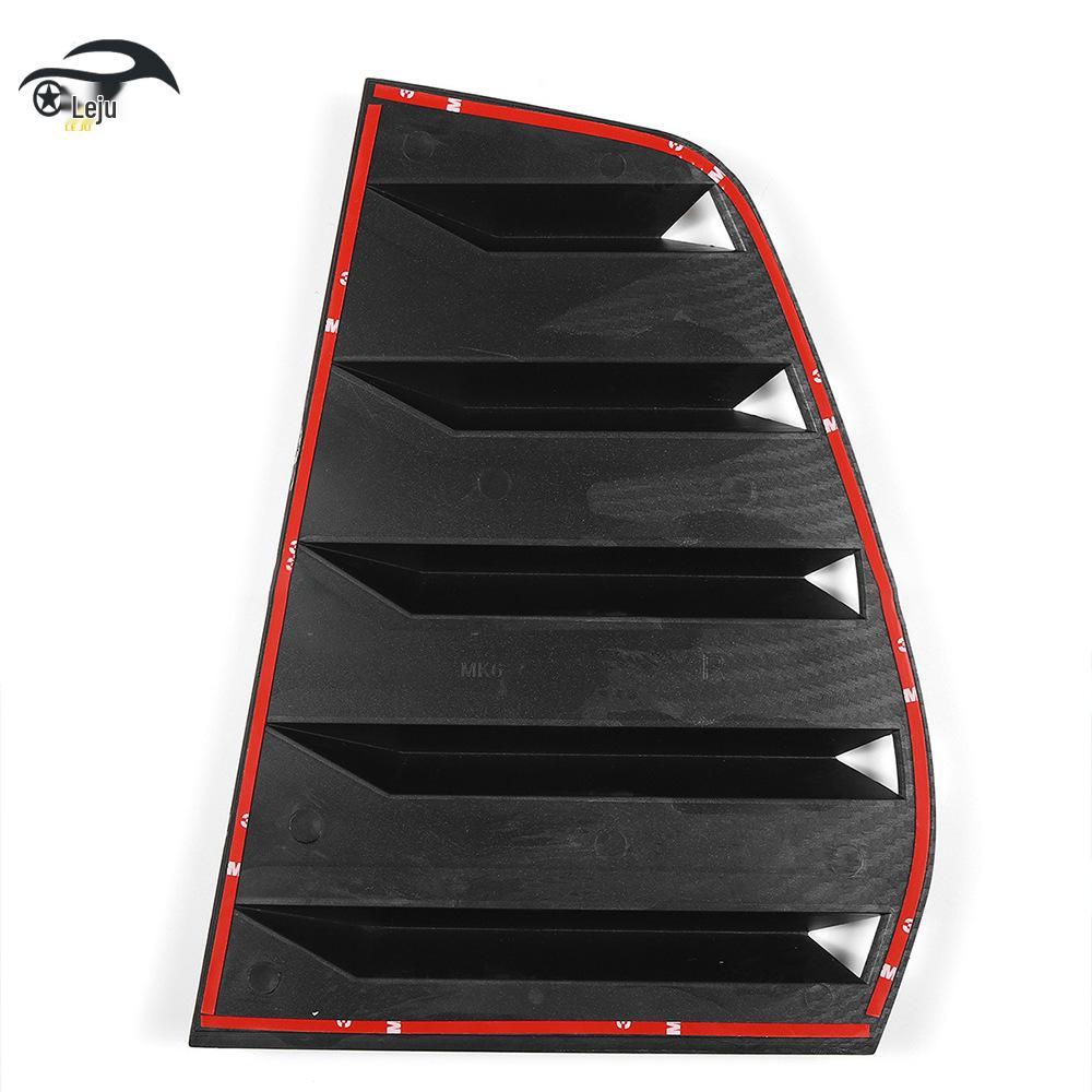 Жалюзи на заднее стекло Golf 6 MK6, Черные, Наклеивающиеся, для моделей 10-14