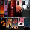 Shooting Elk In The Sunset Forest Phone Case For Redmi Note 13 Pro 5G Plus 12 12C 10 10A 10C 9 9A 9C 9T 8 8A K60 K70 Pro Xiaomi