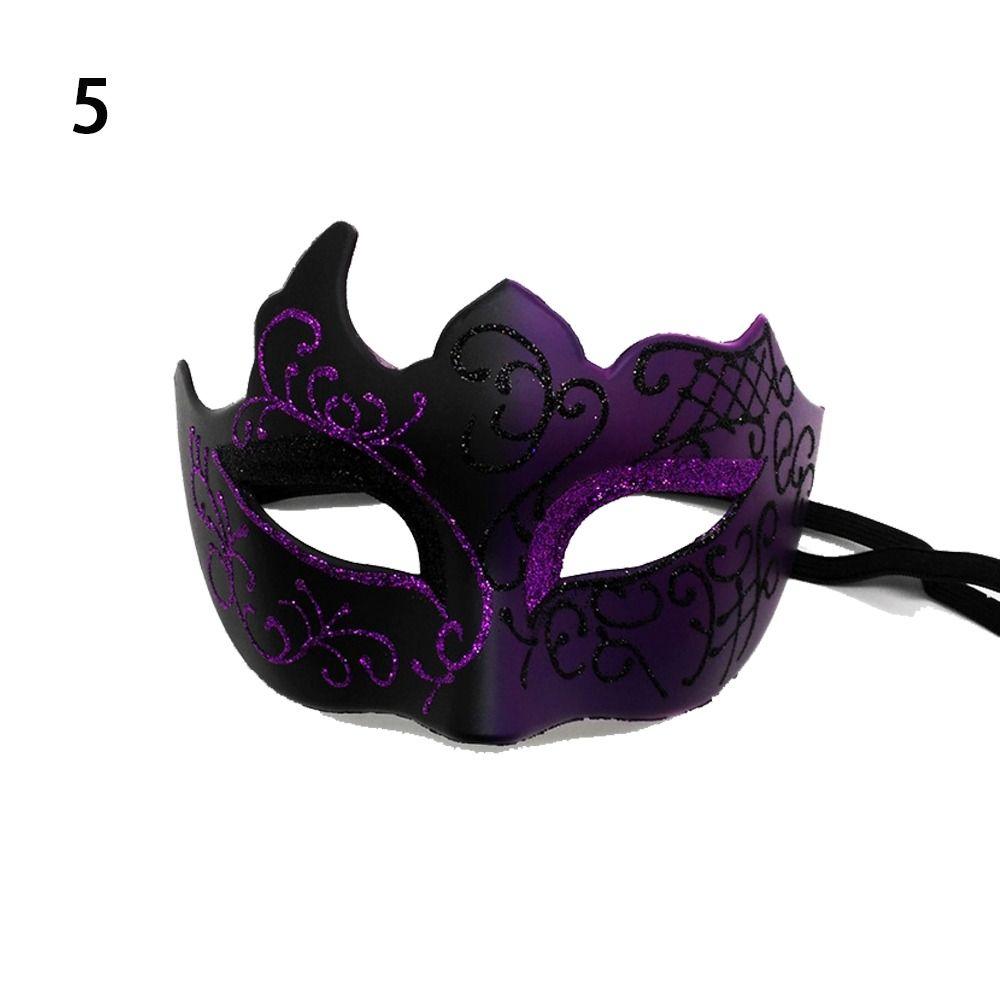 Костюм для танца в маске, Маска для танца джентльмена, Маскарадная маска, Глянцевая маска, Косплей-вечеринка
