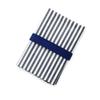 COLORFUL CANDY STYLE Diaper Pouch and Diaper Changing Pad Set (Drawstring Tote) (Basic Stripe/Navy) B8002000-BTR