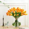 1 букет искусственных тюльпанов домашний сад свадебная цветочная композиция настольный декор