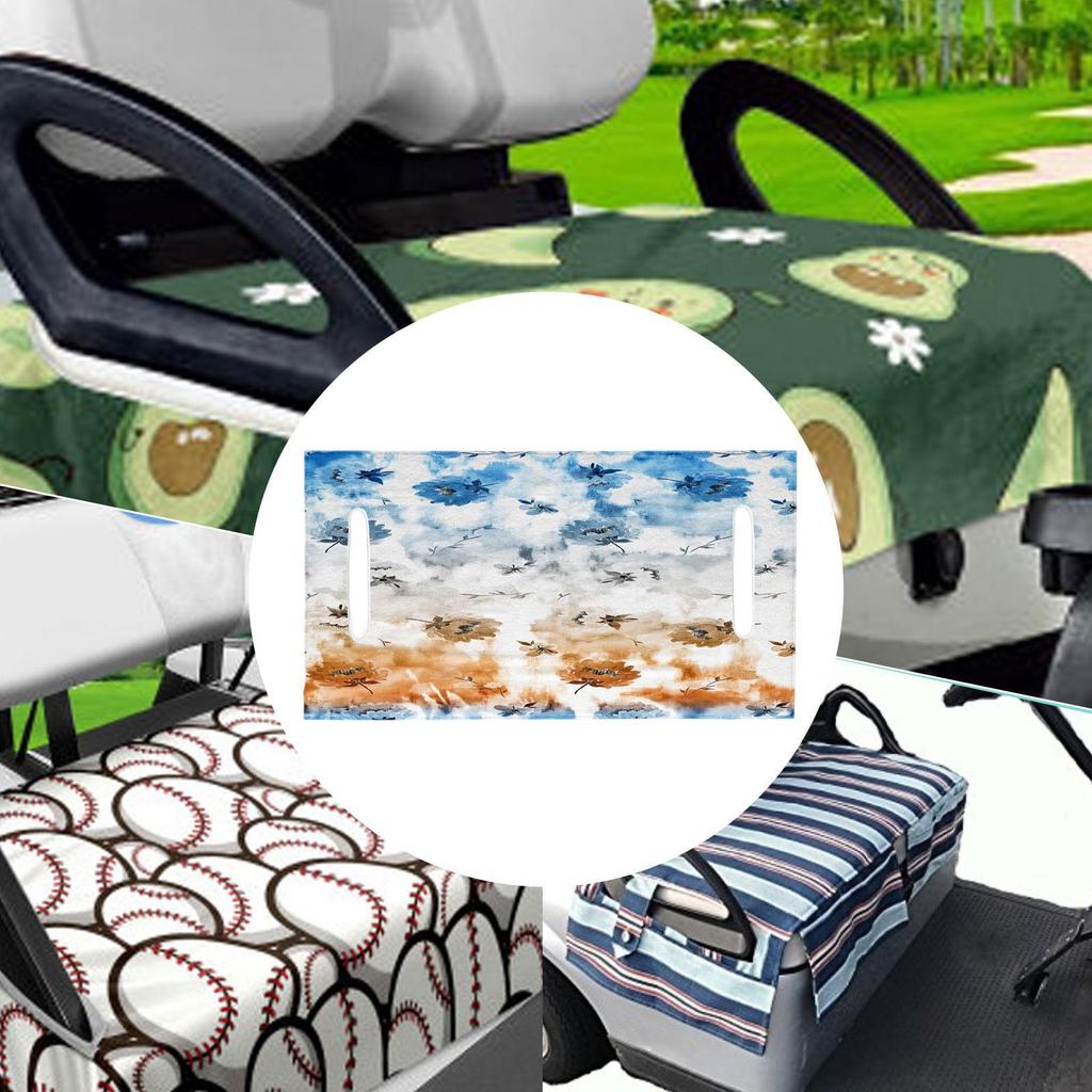 Прочный многоцелевой чехол на сиденье для гольфа из микрофибры, незаменимый аксессуар для любителей