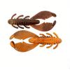 3pcs Obstacle Shrimp Soft Fake Bait LifeLike Realistic Fishing Bait Creative Fishing Soft Lures