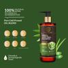 KHADI NATURAL Шампунь с Нимом и Алоэ Вера Для Роста Волос и Ухода за Кожей Головы Без Парабенов Для Всех Типов Волос 310 мл