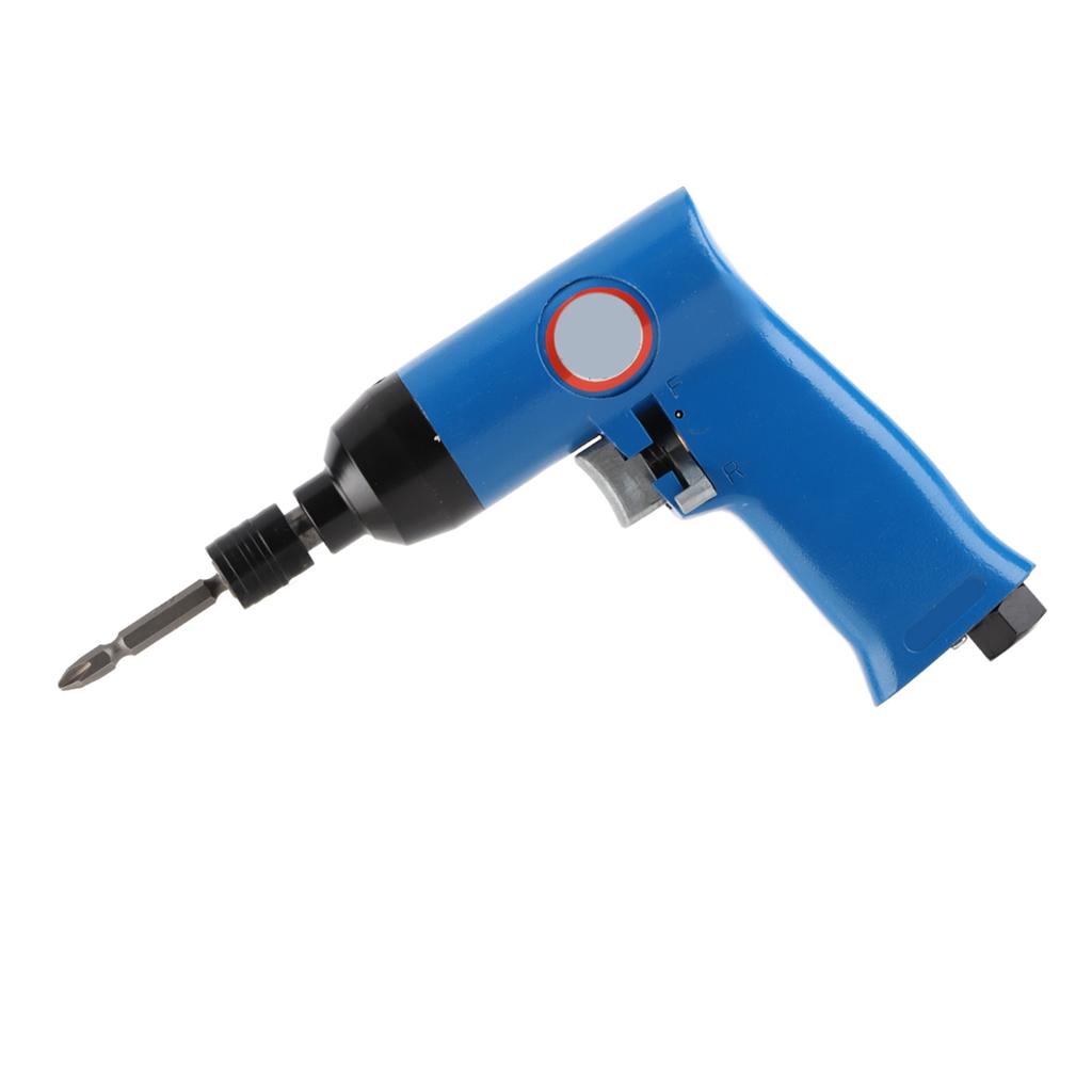 14"" Pneumatic Air Screwdriver Tool Pistol Shape Clutch Grip Reversible Screwdriver 1000RPM