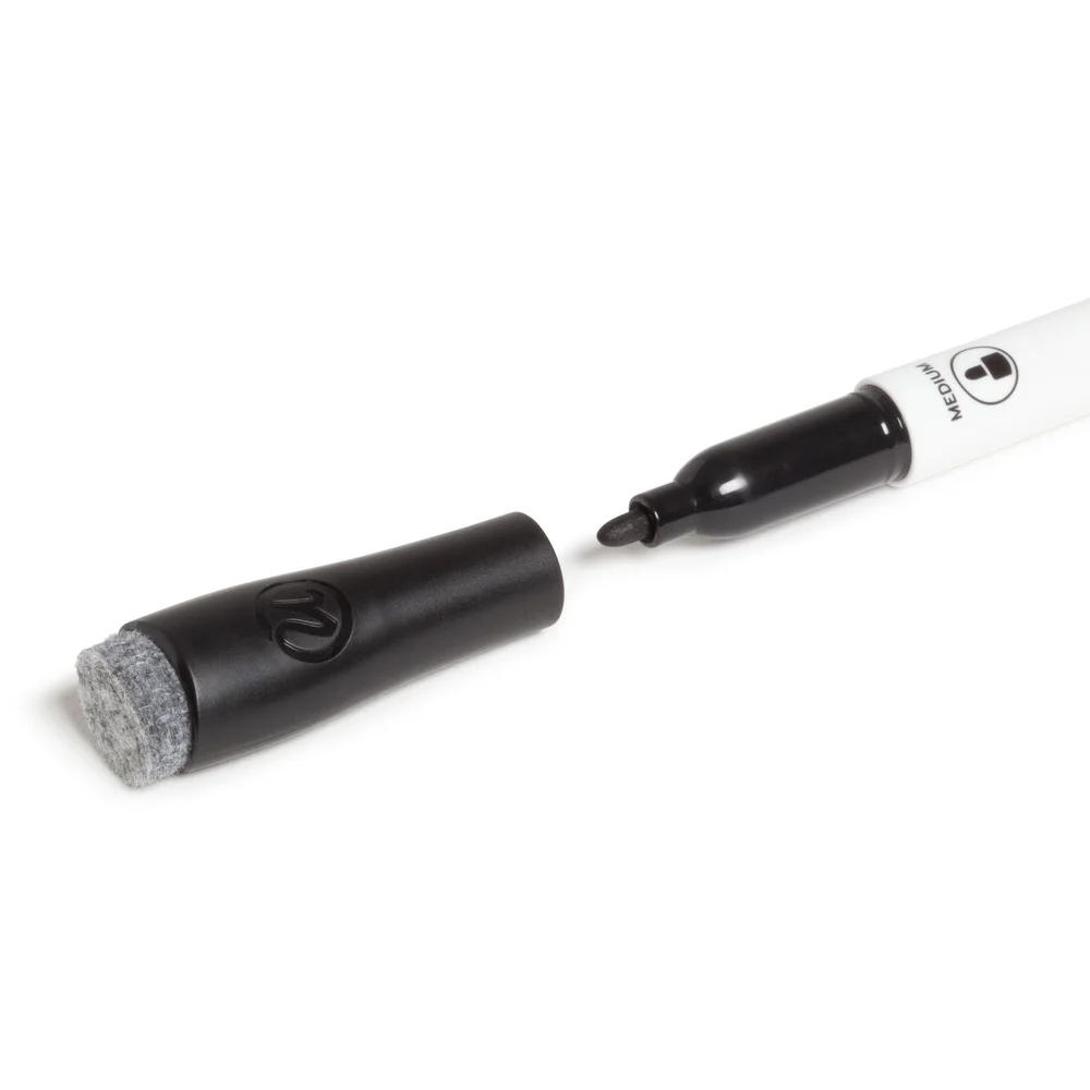 Маркеры для доски, средний наконечник, 10 штук, разные цвета, нетоксичные чернила с низким запахом, фетровые ластики. Идеально подходят для дома, офиса, класса.