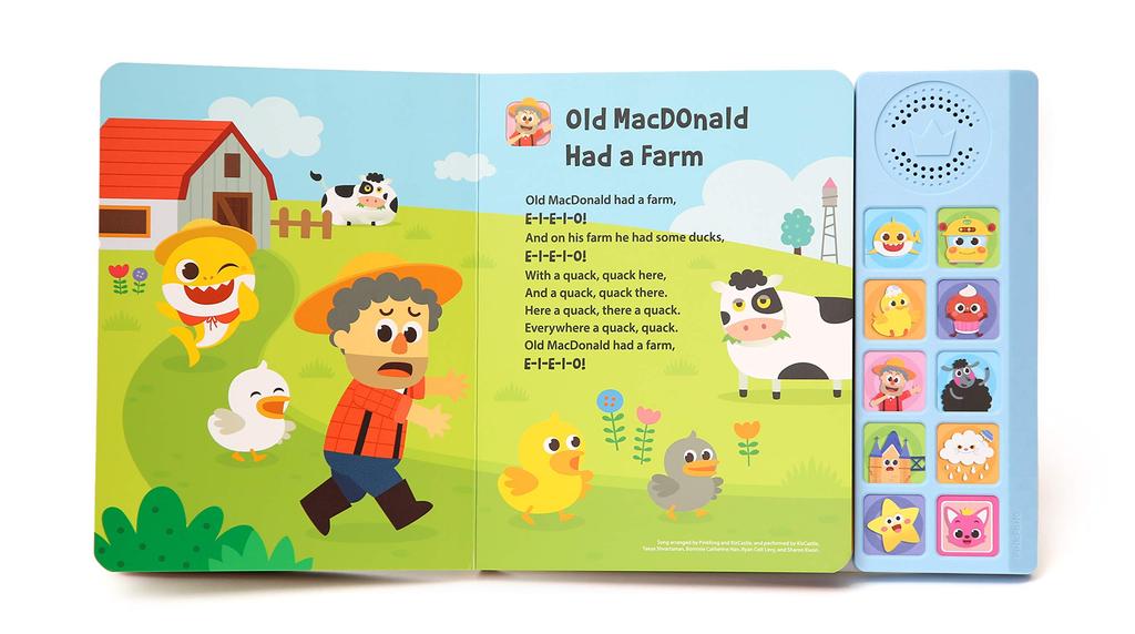 Pinkfong Sing Along with Baby Shark Sound Book