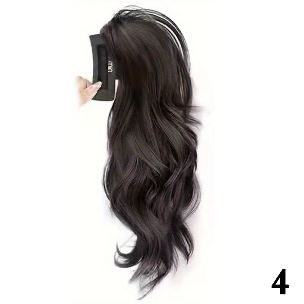 MISS WIG Синтетические 12-дюймовые большие зажимы для волос в хвосте, короткие волнистые заколки для волос, парик для женщин, для вечеринок